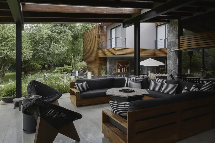 BS House · terraza cubierta